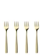 Raw Cutlery - Cakefork 4 Pcs Giftbox Home Tableware Cutlery Cutlery Se...