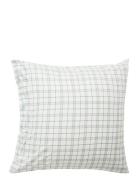 White/Green Checked Lyocell/Cotton Pillowcase Home Textiles Bedtextile...