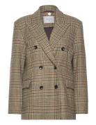 Dante6 D6Vellum Check Blazer Multi/patterned