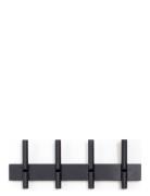 Reces Knagerække Sort Home Furniture Coat Hooks & Racks Black We Do Wo...