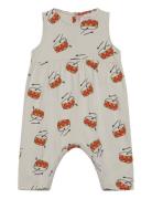 Bobo Choses Baby Play The Drum All Over Overall Beige