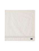 Lexington Home Cotton/Linen Napkin With Embroidered Stitches Kräm