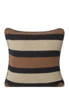 Striped Knitted Cotton Pillow Cover Home Textiles Bedtextiles Pillow C...