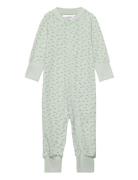 Geggamoja Bamboo Pyjamas Grön