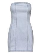 ABRAND Bustier Dress Stina Blå