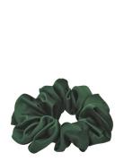 Lenoites Mulberry Silk Scrunchie Green Grön