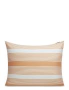Beige/White Striped Cotton Sateen Pillowcase Home Textiles Bedtextiles...