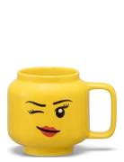 Lego Ceramic Mug Small Winking Girl Home Meal Time Cups & Mugs Cups Ye...