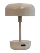 Haipot Brun Led Genopladelig Bordlampe Home Lighting Lamps Table Lamps...