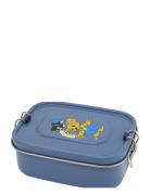 Rätt Start Bamse, Lunchbox In Tinplate, Petrol-Blue Blå