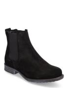 Bianco Biadanelle Chelsea Boot Suede Svart