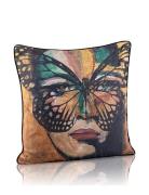 Secret Butterfly - Pillow Case Home Textiles Cushions & Blankets Cushi...