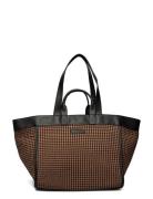 Becksöndergaard Gingham Lily Bag Brun