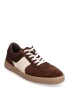 Les Deux Walt Suede Army Trainer Brun