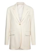 GANT Reg Jersey Blazer Kräm