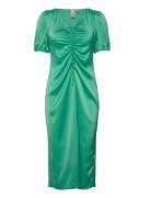 YAS Yaszura Ss Drawstring Dress S. - Show Grön
