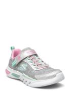 Skechers Girls Glow Brites - Dazzle Force Grå