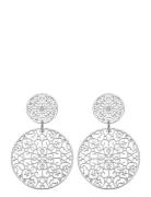 By Jolima Double Spinn Earring Silver