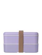 Lunchbox 2 Layer - Lilac - Pla Home Meal Time Lunch Boxes Blue Fabelab