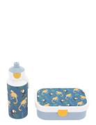 Campus Sæt Home Meal Time Lunch Boxes Blue Mepal