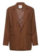 My Essential Wardrobe Lavitamw Blazer Brun