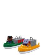 Aquaplay Aquaplay 2 Containerboats With Figurines Multi/patterned