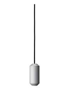 Frandsen Lighting Backbeat Pendant With Acrylic Bottom Silver