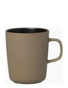 Oiva Mug Home Tableware Cups & Mugs Coffee Cups Brown Marimekko Home