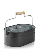 System Bucket Matte Black Home Storage Storage Baskets Black Humdakin