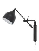 Lyam Wall Lamp Home Lighting Lamps Wall Lamps Black Bloomingville