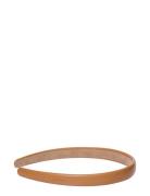 Corinne Vegan Diadem Narrow Plain Brun