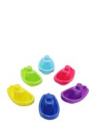 Rätt Start Bathtoys, Boats, 6-Pack Multi/patterned