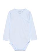 Fixoni Wrap Body Ls, Solid Blå
