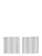 Striped Napkin - Pack Of 2 Home Textiles Kitchen Textiles Napkins Clot...
