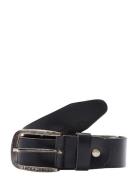 Jack & J S Jacpaul Leather Belt Noos Svart