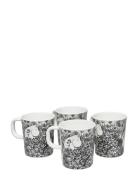 Rätt Start Mumin Graphic, Cups, 4 Pcs Svart