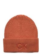 Calvin Klein Re-Lock Beanie W/Emb Orange