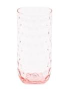 Danish Summer Longdrink Home Tableware Glass Cocktail Glass Pink Kodan...