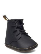 Dr. Martens 1460 Crib Black Mason Pu Split+Mason Nw Synthetic Svart