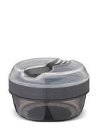 N'ice Cup, Snack Box With Cooling Disc - Grey Home Meal Time Lunch Box...
