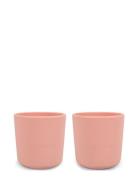 Filibabba Silic Cup 2-Pack - Peach Rosa