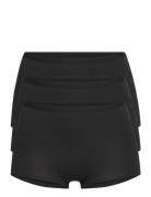 Lindex Brief 3 Pack Carin Boxer High Svart