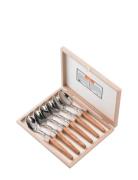 Bordskesæt Laguiole Home Tableware Cutlery Cutlery Set Brown Jean Dubo...