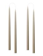 Hand Dipped Candles, 4 Pack Home Decoration Candles Pillar Candles Cre...
