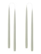 Kunstindustrien Hand Dipped Candles, 4 Pack Grön