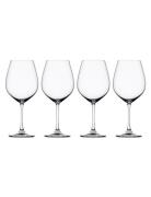 Salute Burgundy Glas 81 Cl 4-P Home Tableware Glass Wine Glass Red Win...