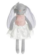 Ballerinas, Rabbit Kelly Toys Soft Toys Stuffed Animals Grey Teddykomp...