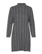 DEDICATED Dress Lo Dedicated Jacquard Svart