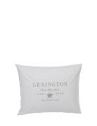 Hotel Embroidery White/Lt Beige Pillowcase Home Textiles Bedtextiles P...