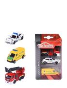 Majorette Majorette Danish Emergency Vehicles, 3 Pieces Set Multi/patt...